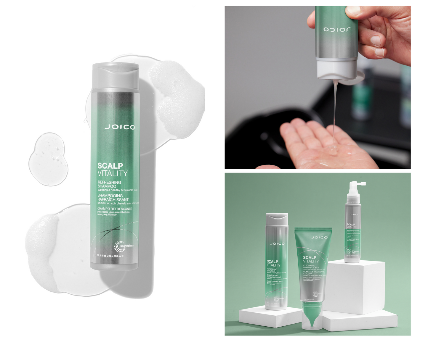 Joico Scalp Vitaly Refreshing Shampo 300ml