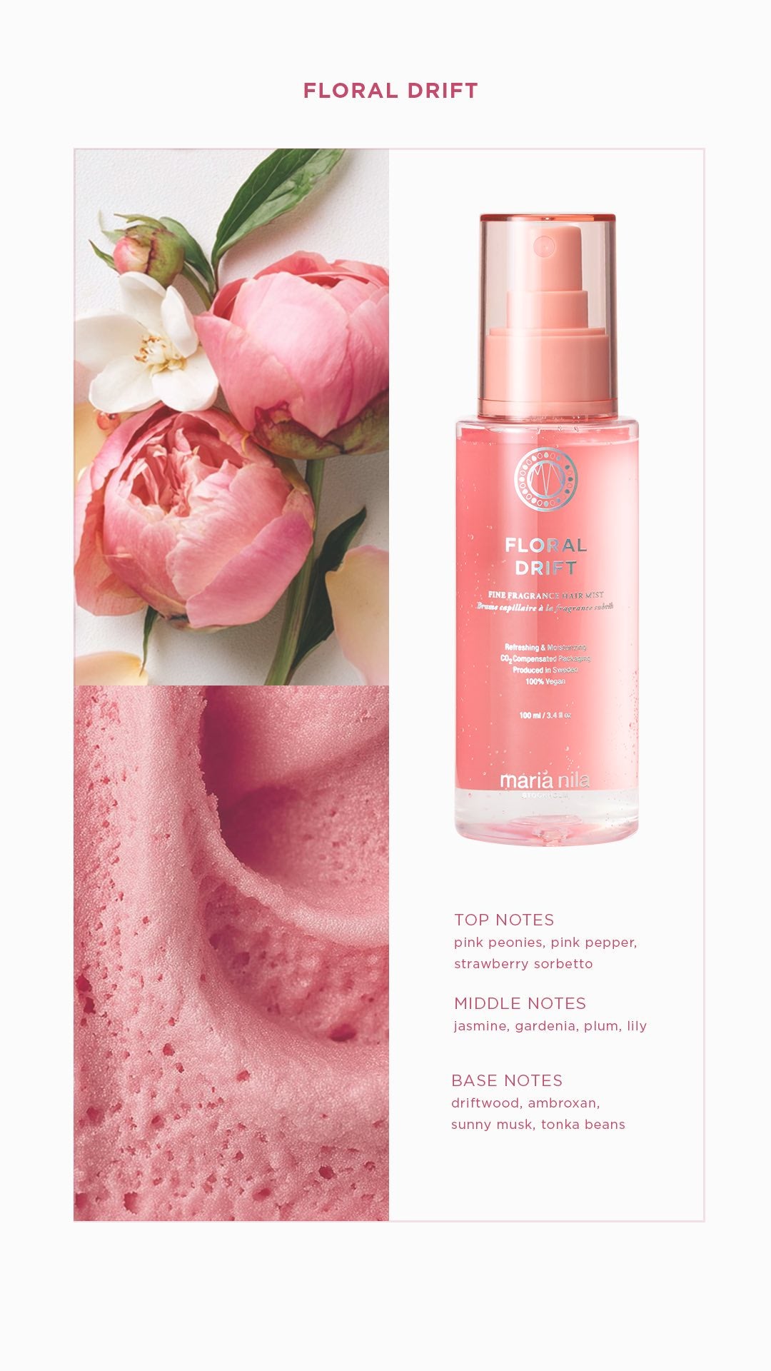Maria Nila floral mist 100ml